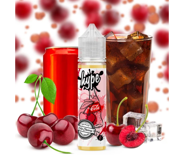 Сольова рідина Hype Organic Cola Cherry 60 мл (Вишнева кола)